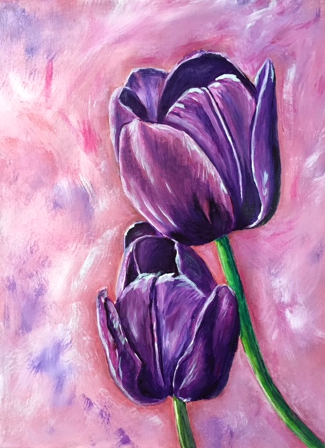 Spring Tulips - ORIGINAL